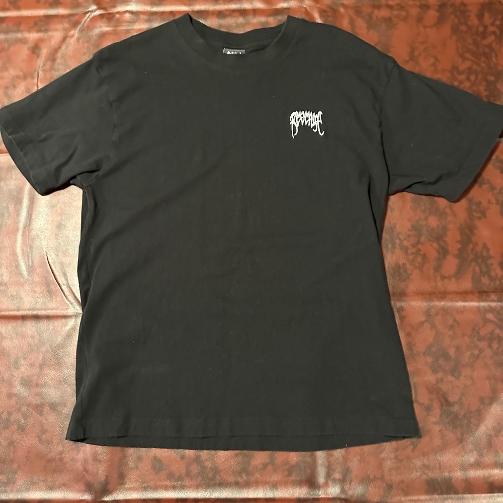 Men’s Revenge Logo T-Shirt Black Large